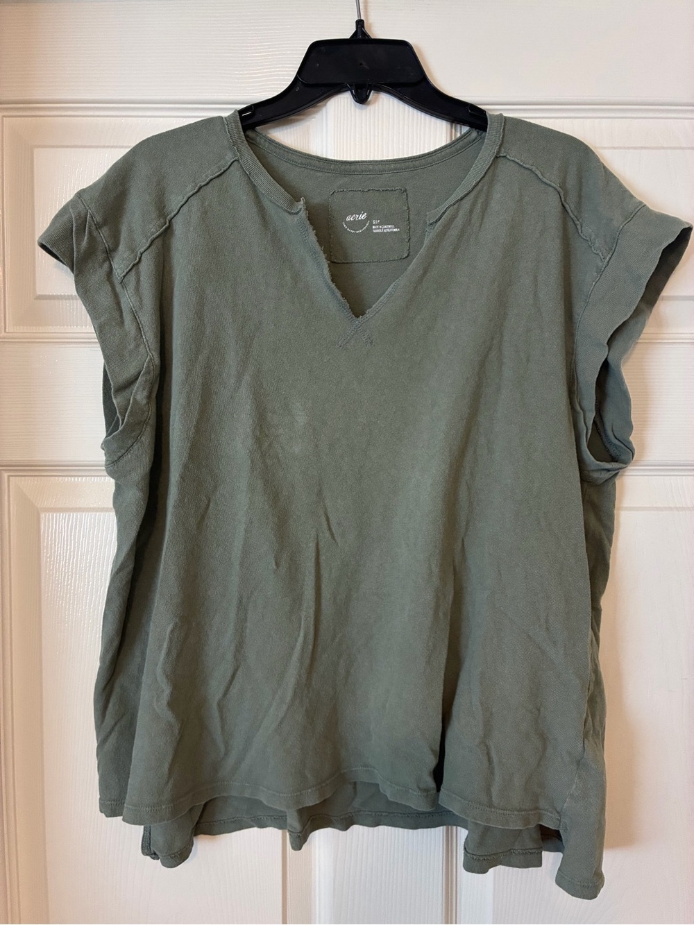 Aerie Summer Breeze Notch Neck T-Shirt